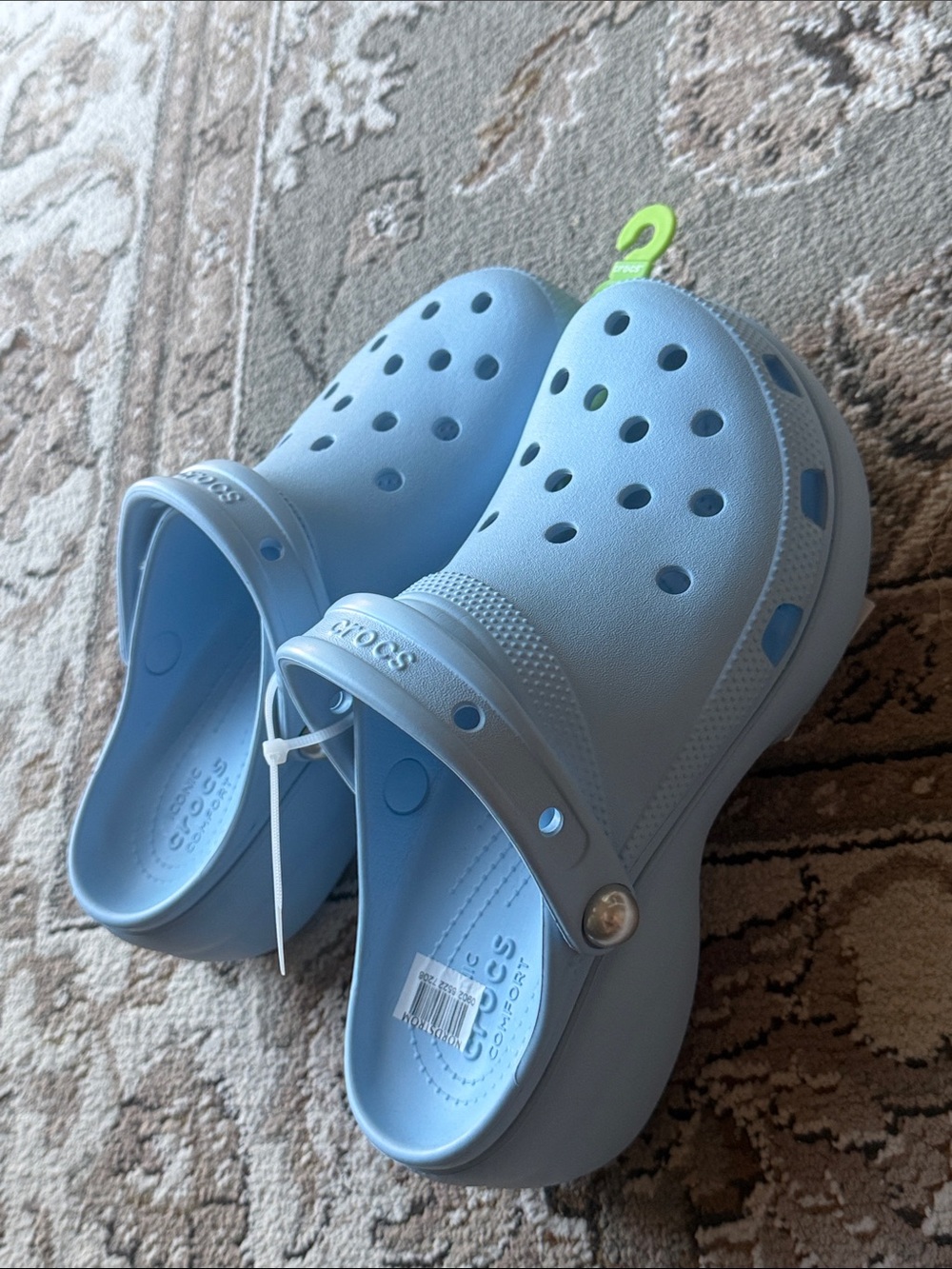 Crocs platform pearl blue calcite 8 - Picture 6 of 7